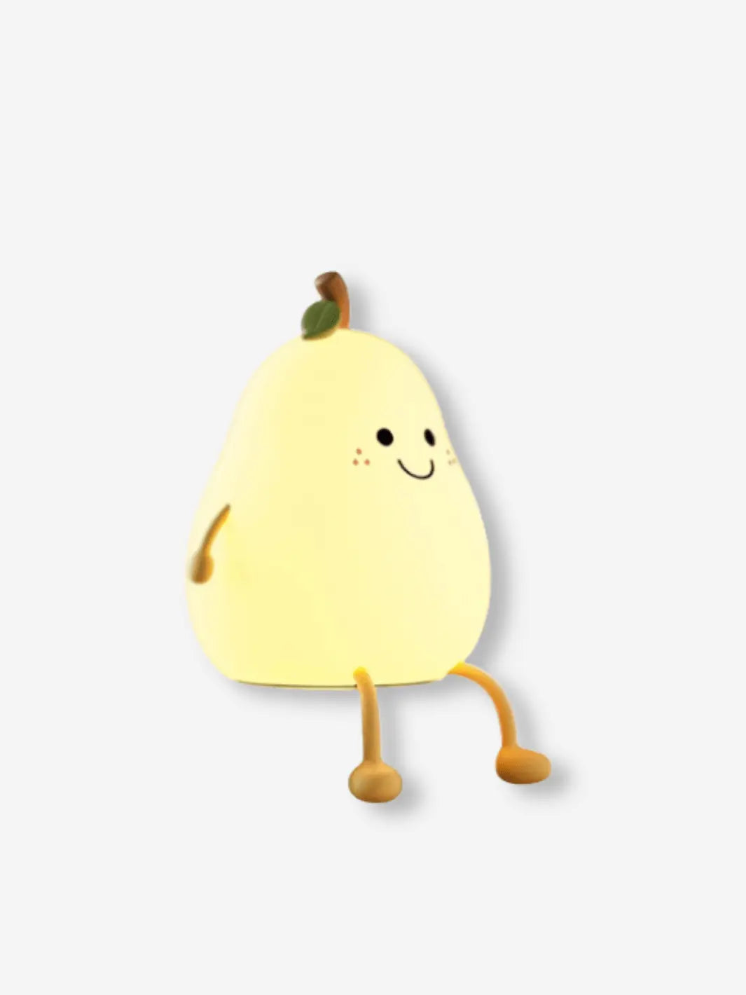lampe de chevet usb bebe veilleuse enfant representant une poire mignonne
