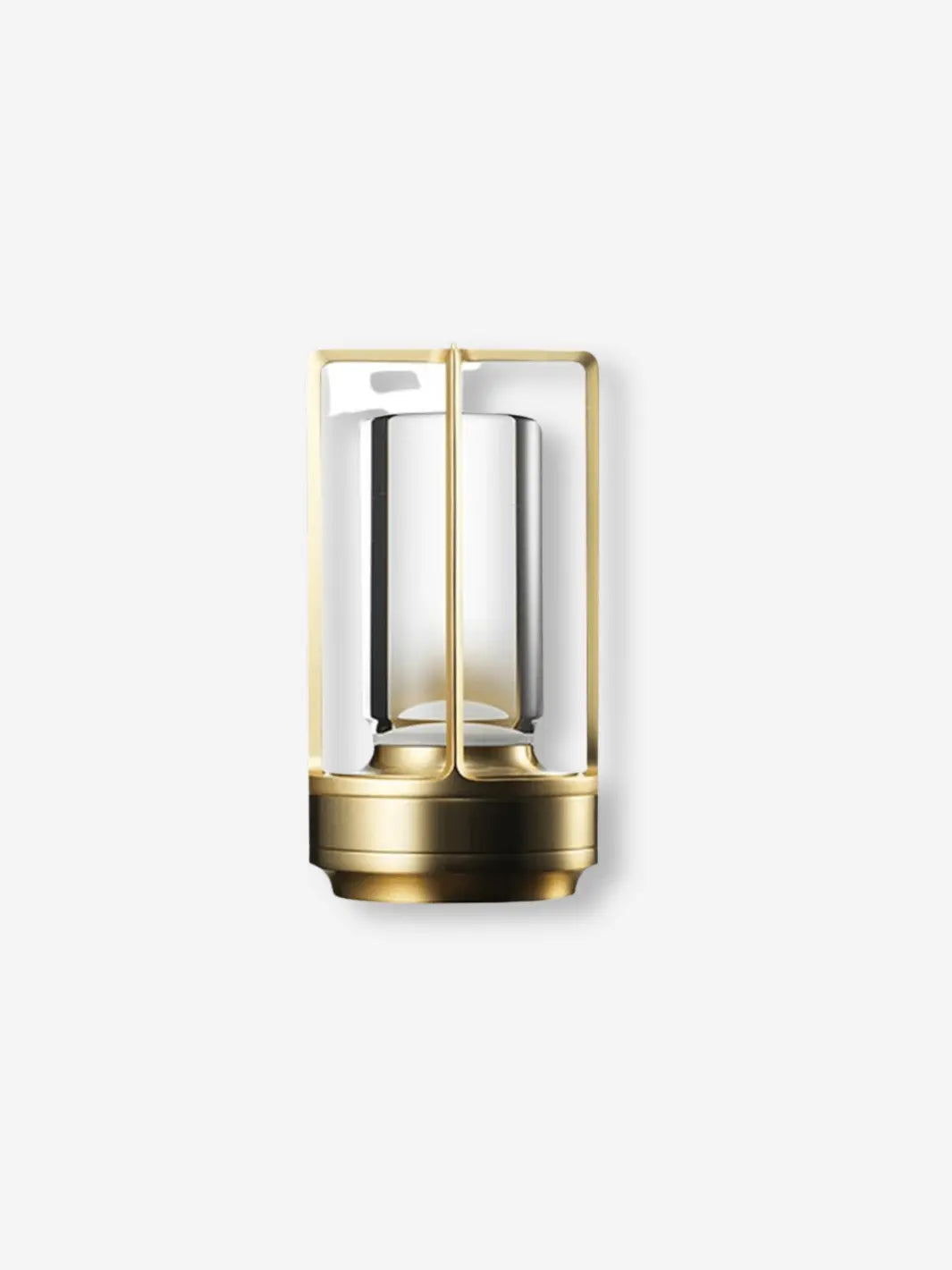 lampe de chevet industrielle or portable sans fil pratique design industriel
