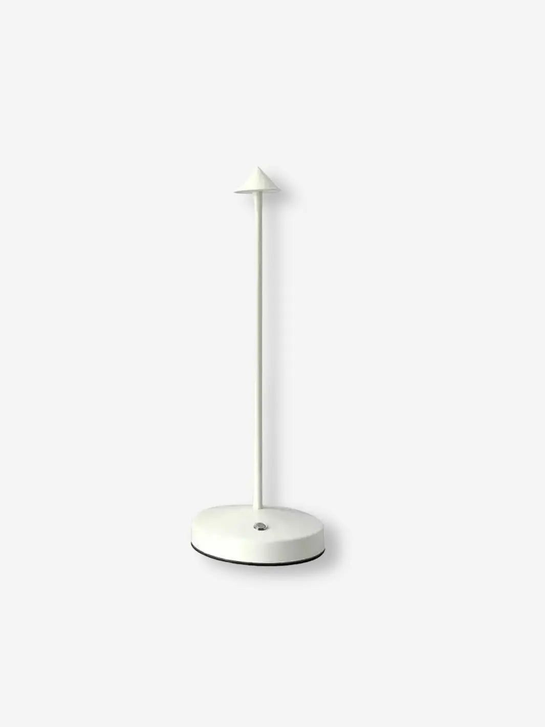 lampe de chevet rechargeable portable sans fil minimaliste pratique blanche