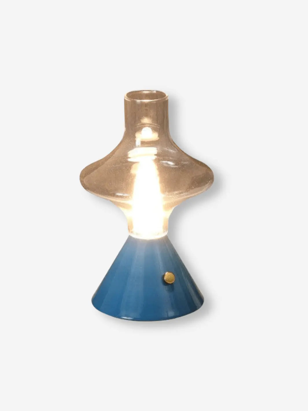 Lampe de chevet vintage bleu ciel sans fil
