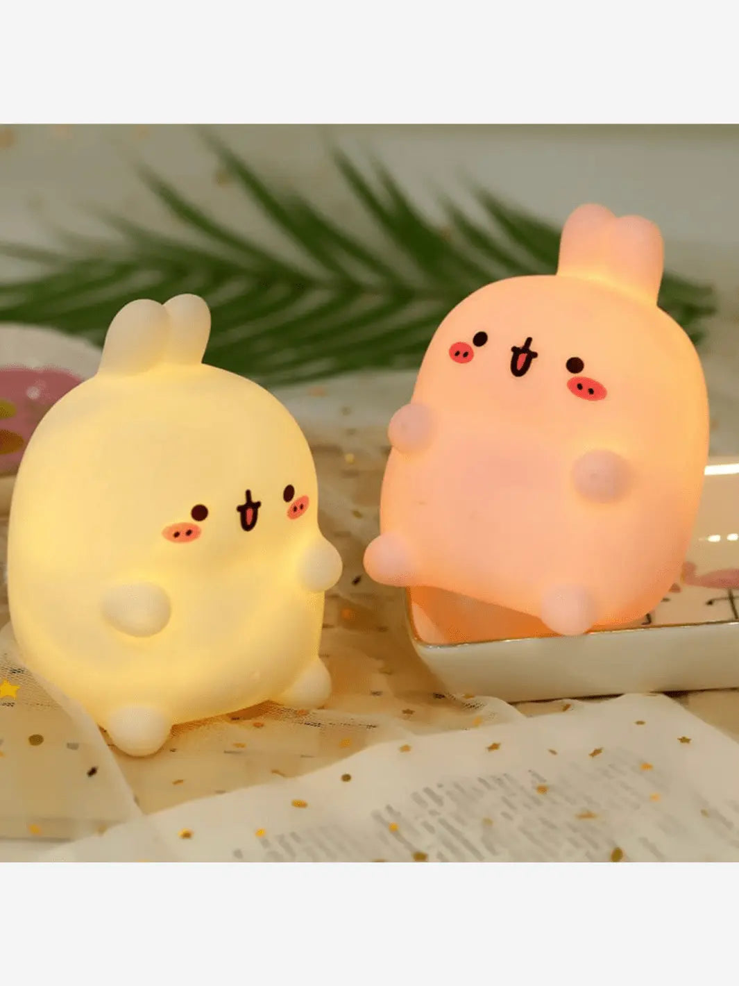 Collection de lampe de chevet bébé en forme de lapin