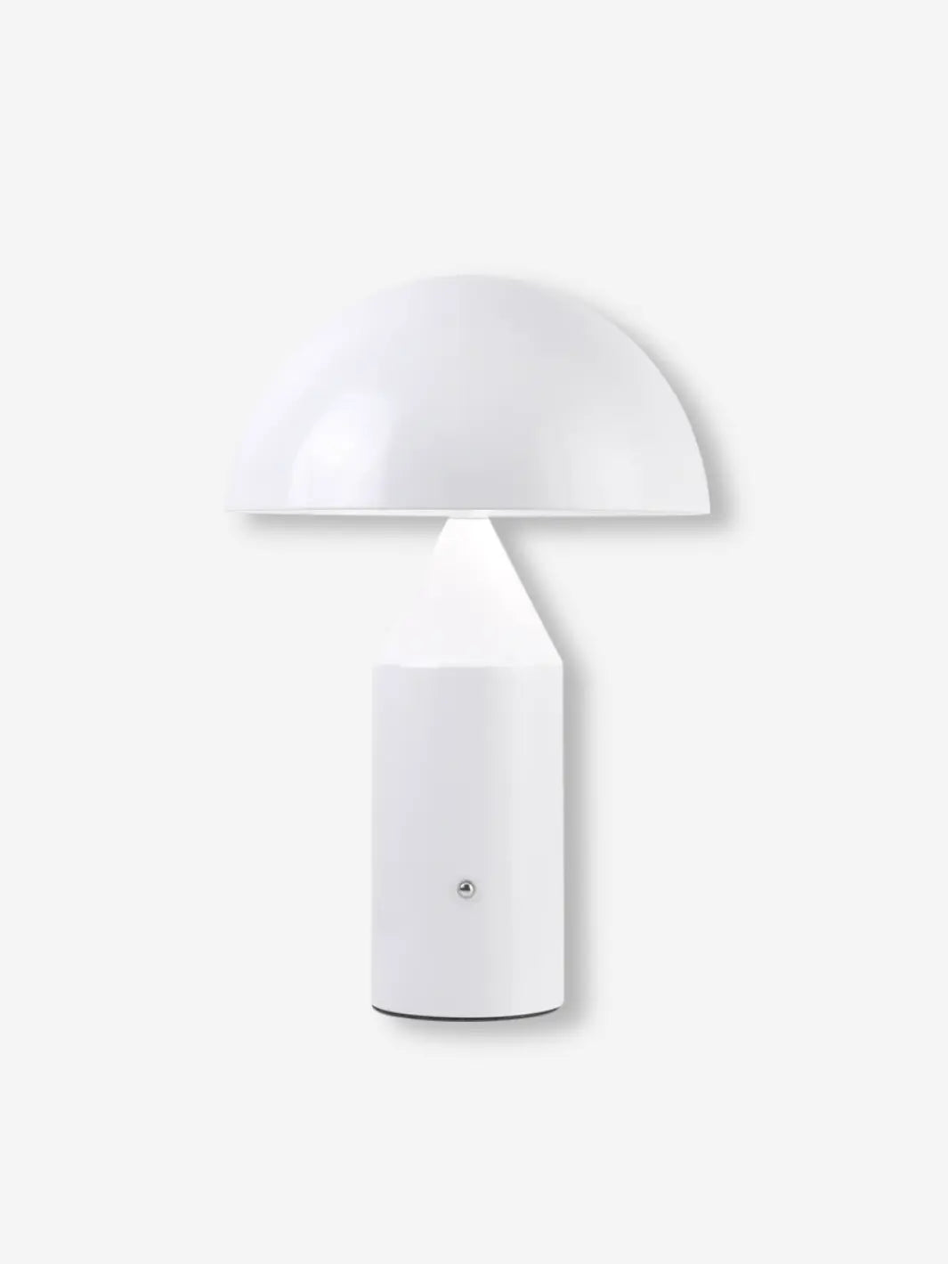 lampe de chevet champignon design luxe couleur blanche moderne
