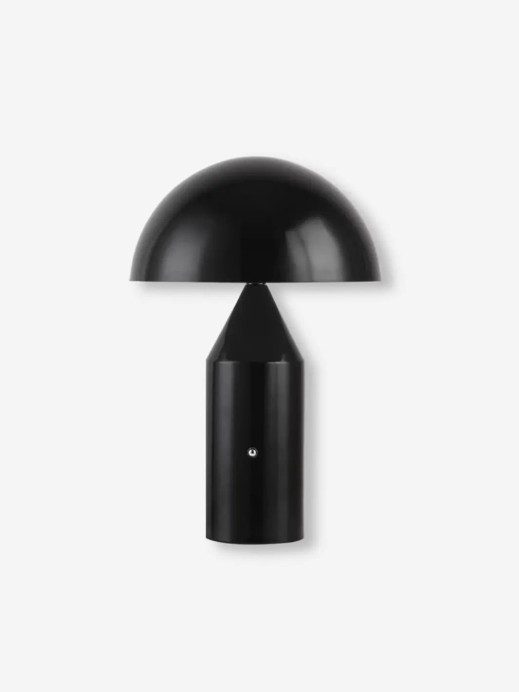 lampe de chevet champignon design luxe couleur noire moderne