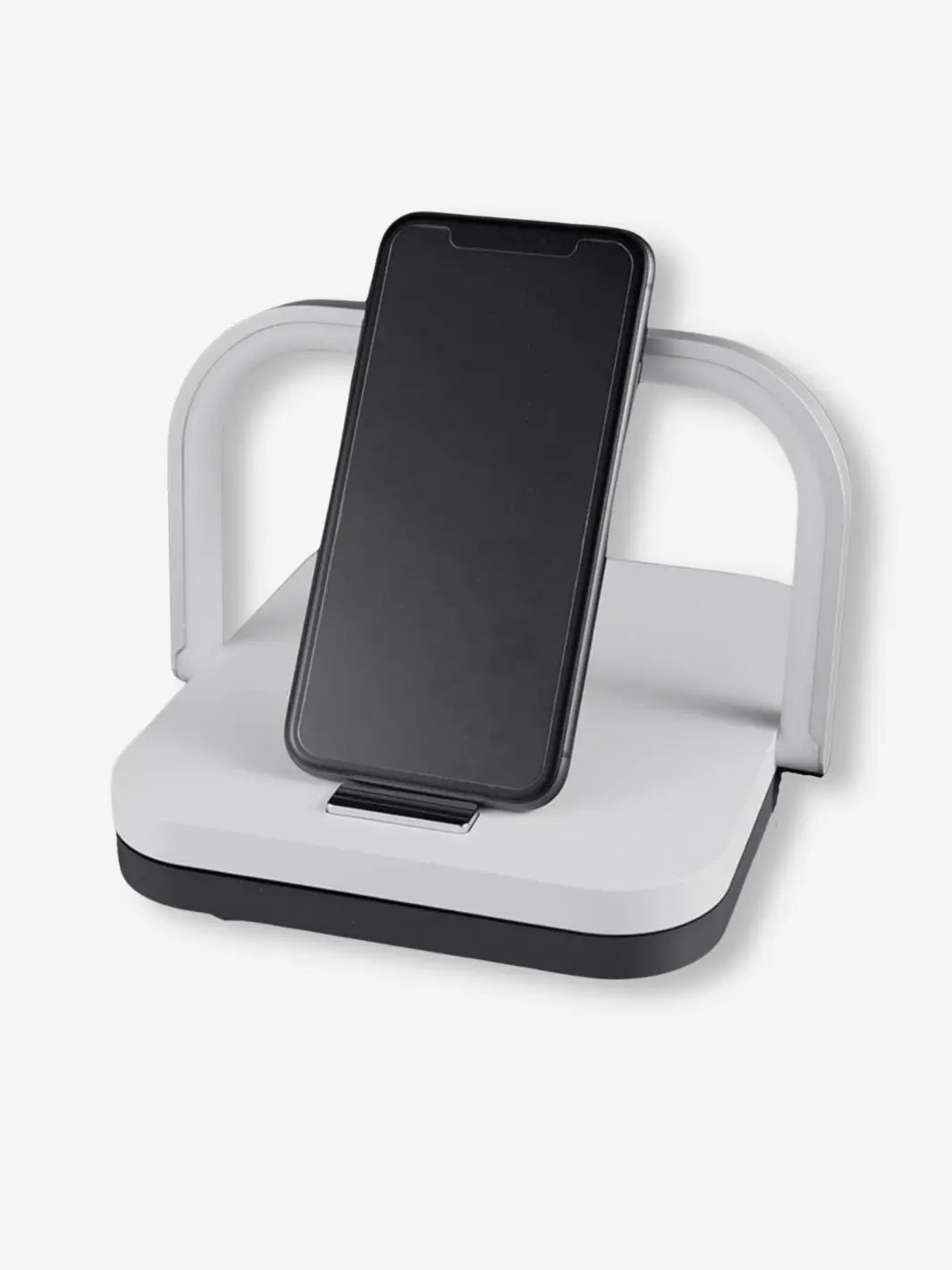 Lampe de chevet chargeur induction de couleur blanche