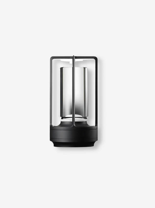 lampe de chevet industrielle noire portable sans fil pratique design industriel