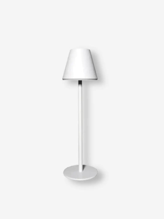 lampe de chevet sans fil portable pratique blanche