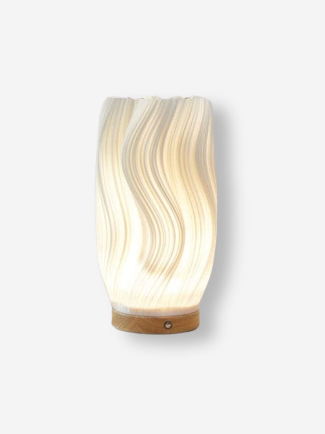 vase lumineux aux formes design et modernes