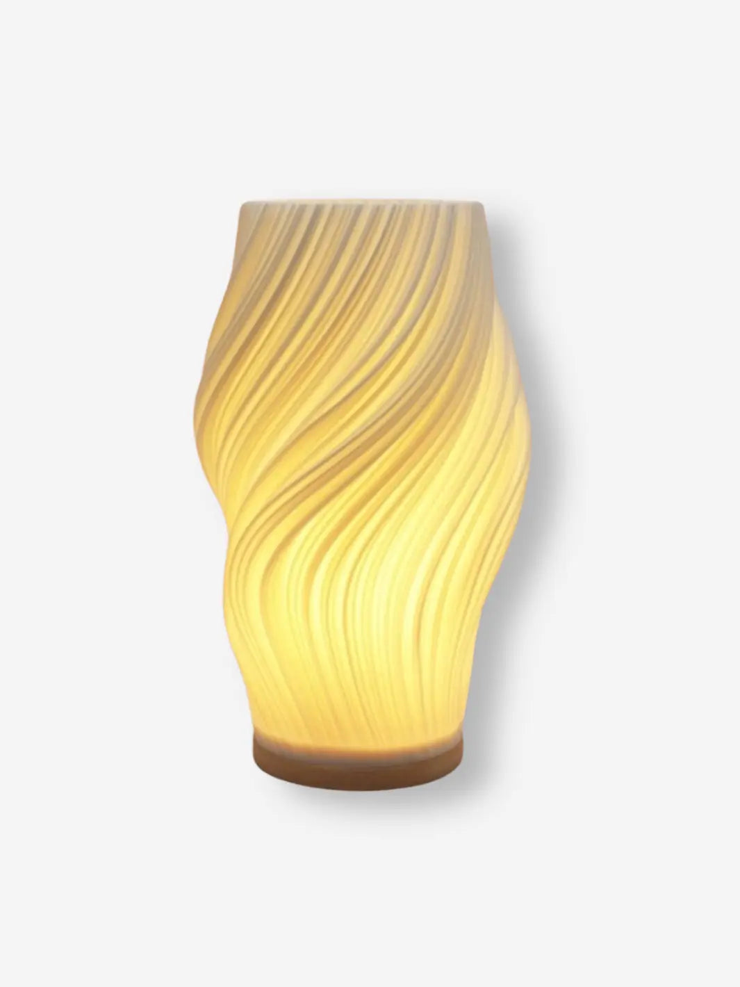 lampe qui fait vase moderne avec motifs modernes