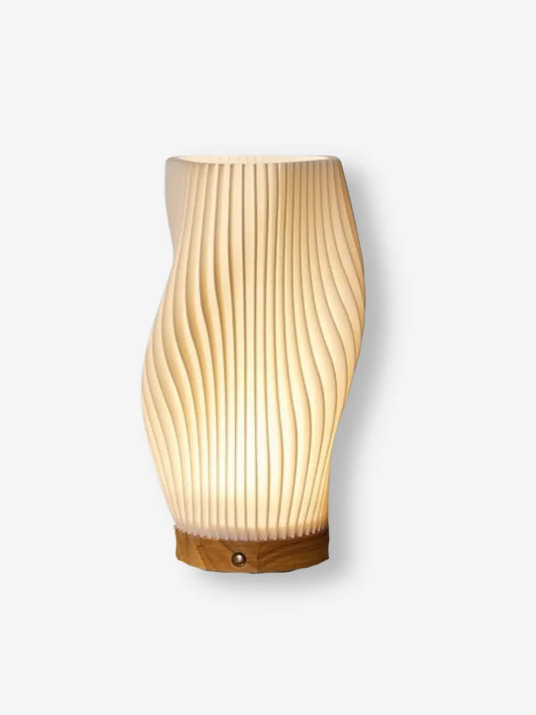 vase lumineux aux formes modernes et elegantes