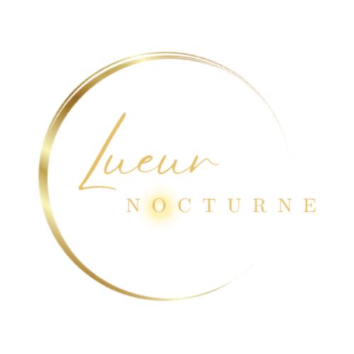 Logo lueur nocturne site de vente de lampe de chevet